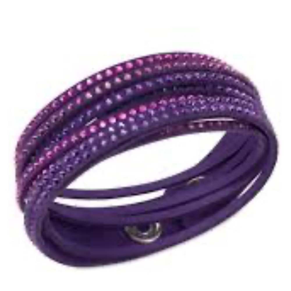 Purple Wrap Bracelet